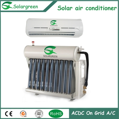 Acondicionador de aire solar híbrido asequible 9000-24000btu del fabricante de China
